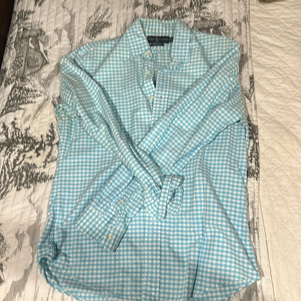 Blue polo Dress shirt